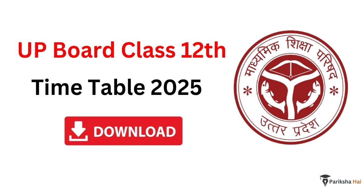 Up Board Th Time Table Pdf Out Exams From February To March